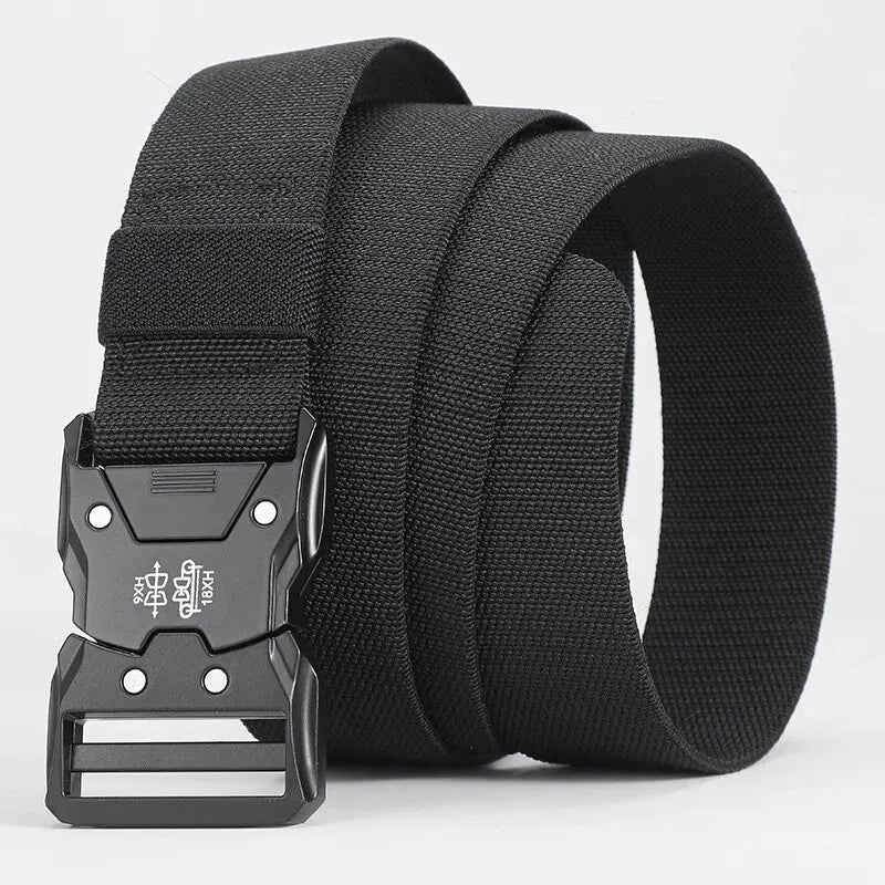 👖⚡ Tactical Ζώνη με Quick Release – Unisex Casual Outdoor Belt 🎯 Ελαστική Ζώνη Εκπαίδευσης & Καθημερινής Χρήσης