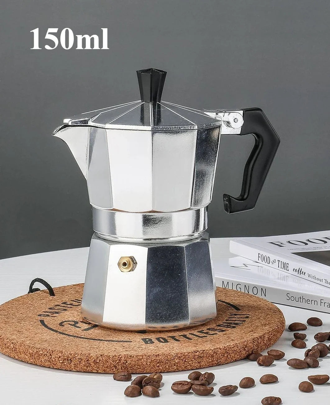 ☕✨ Κλασική Αλουμινένια Moka Pot – Ιταλικός Espresso στο Σπίτι ή στη Βόλτα! ✨☕ Aluminum Moka Coffee Pot – Italian Style Stovetop Espresso Maker