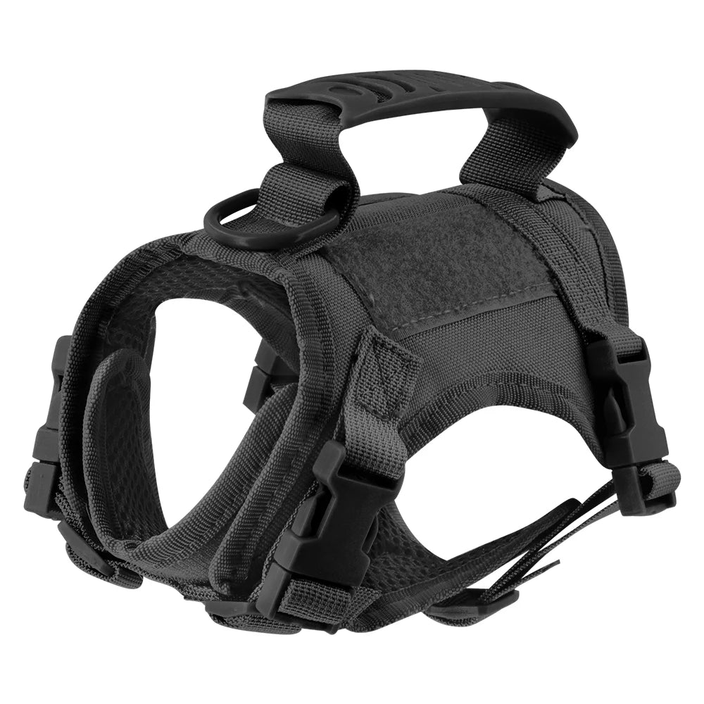 🎖️🐾 Tactical Puppy Harness & Leash – Σαμαράκι Ειδικού Τύπου για Μικρούς Σκύλους & Γατάκια 🐶🐱 Στιβαρό, ρυθμιζόμενο και άνετο – για εκπαίδευση, βόλτες & περιπέτεια!