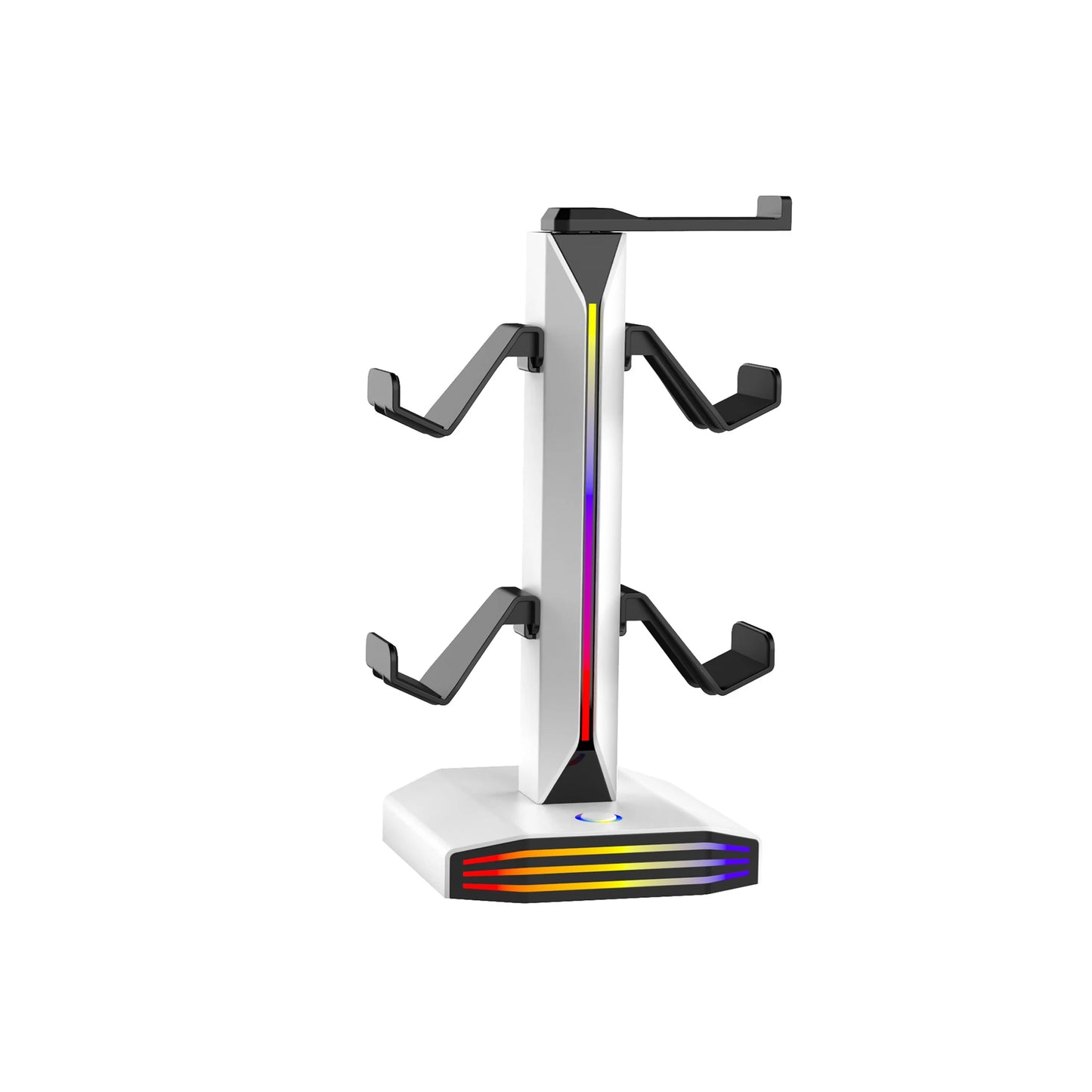 🎮 RGB Βάση Στήριξης Χειριστηρίων & Ακουστικών – 7 Λειτουργίες Φωτισμού, USB & Type-C Φόρτιση Η απόλυτη βάση για το gaming setup σου! Οργάνωσε, φόρτισε και δώσε στυλ στον χώρο σου. 🌈✨