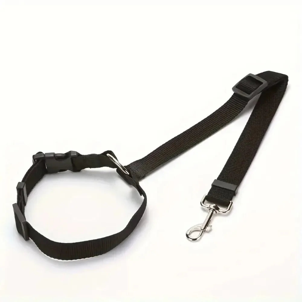 🚘🐾 Adjustable Pet Car Seat Belt – Ζώνη Ασφαλείας Καθίσματος για Μικρούς Σκύλους & Γάτες 🛡️🐶 Ασφαλείς μετακινήσεις χωρίς άγχος – εύκολη σύνδεση στο προσκέφαλο!