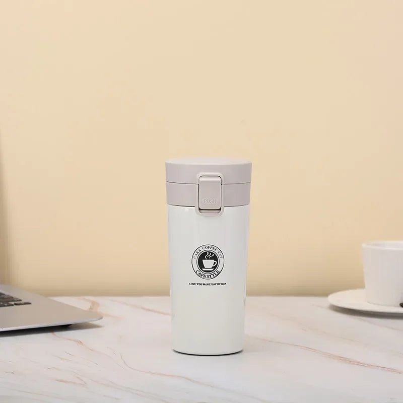☕ 304 Stainless Steel Θερμός Κούπα Διπλού Τοίχου – 380ml/500ml | Vacuum Flask Thermos Mug με Φίλτρο Τσαγιού & Αξεσουάρ