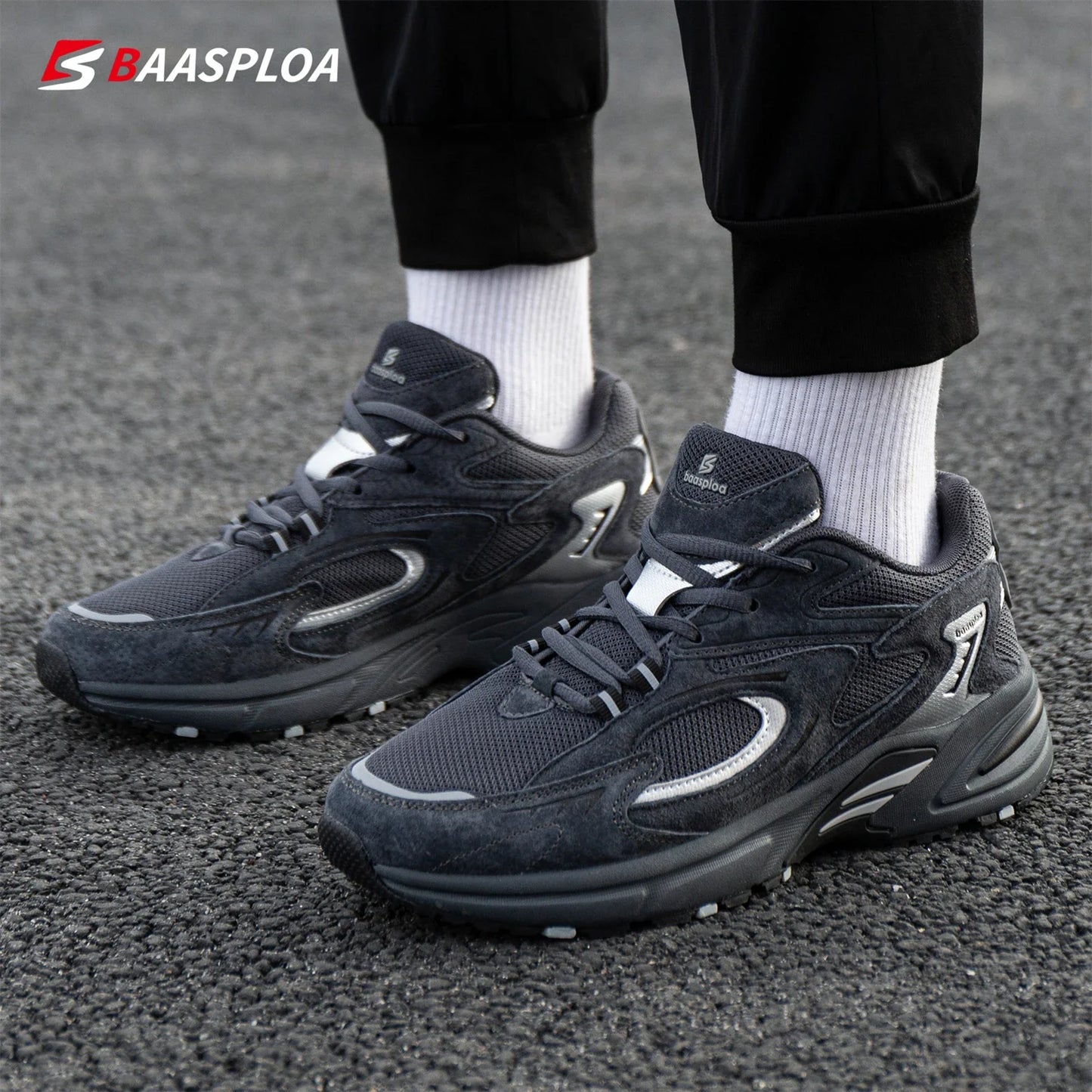👟🔥 Baasploa Ανδρικά Running Shoes – Άνεση, Στυλ & Απόδοση 🔥👟