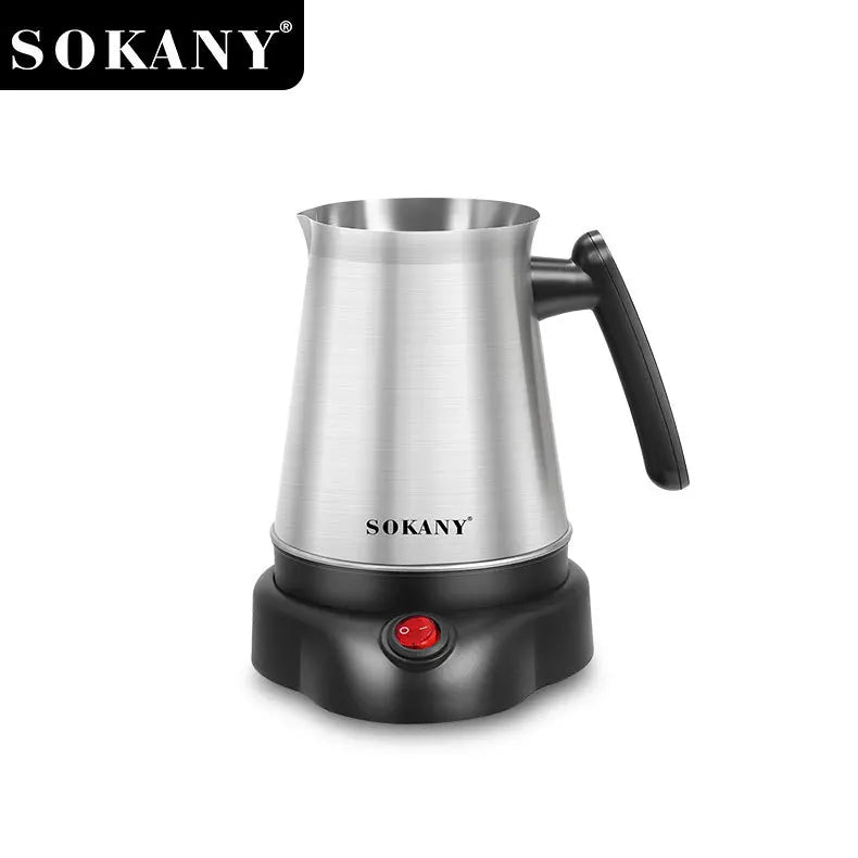☕⚡ Ηλεκτρική Καφετιέρα Moka 600W – Πρακτική & Πολυχρηστική! ⚡☕ 600W Electric Coffee Maker – 500ml Detached Italian Moka Pot