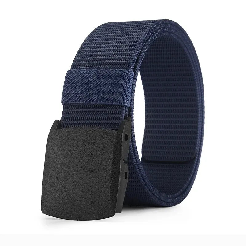 👖🪢 Unisex Tactical Ζώνη – Outdoor Casual Canvas & Nylon Belt 🎯 Μεταλλ-Free Ζώνη για Παντελόνια, Jeans & Σπορ