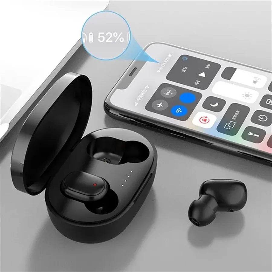🎧🔋 TWS A6S Bluetooth Earphones – Ασύρματα Ακουστικά με LED Display & Touch Control