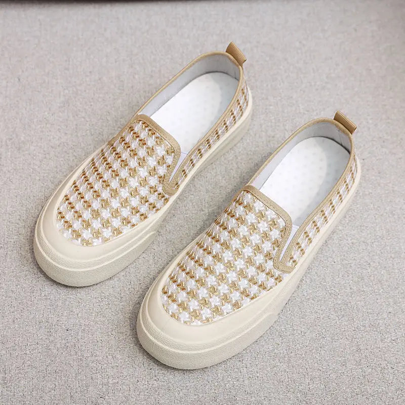 👟✨ Γυναικεία Canvas Slip-On Loafers – Άνεση & Στυλ για Κάθε Μέρα ✨👟