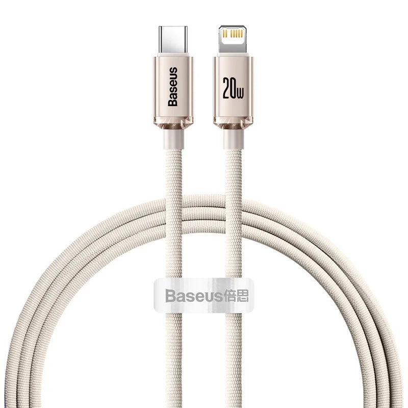 ⚡📱 Baseus USB Type-C PD 20W/27W Καλώδιο – Γρήγορη & Σταθερή Φόρτιση για iPhone
