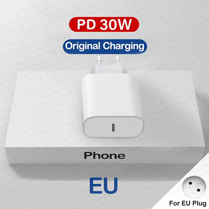 ⚡ Apple Original 30W Type-C Γρήγορος Φορτιστής – PD Fast Charge Η αυθεντική λύση φόρτισης της Apple για γρήγορη και ασφαλή τροφοδοσία των συσκευών σου! 🍏🔋