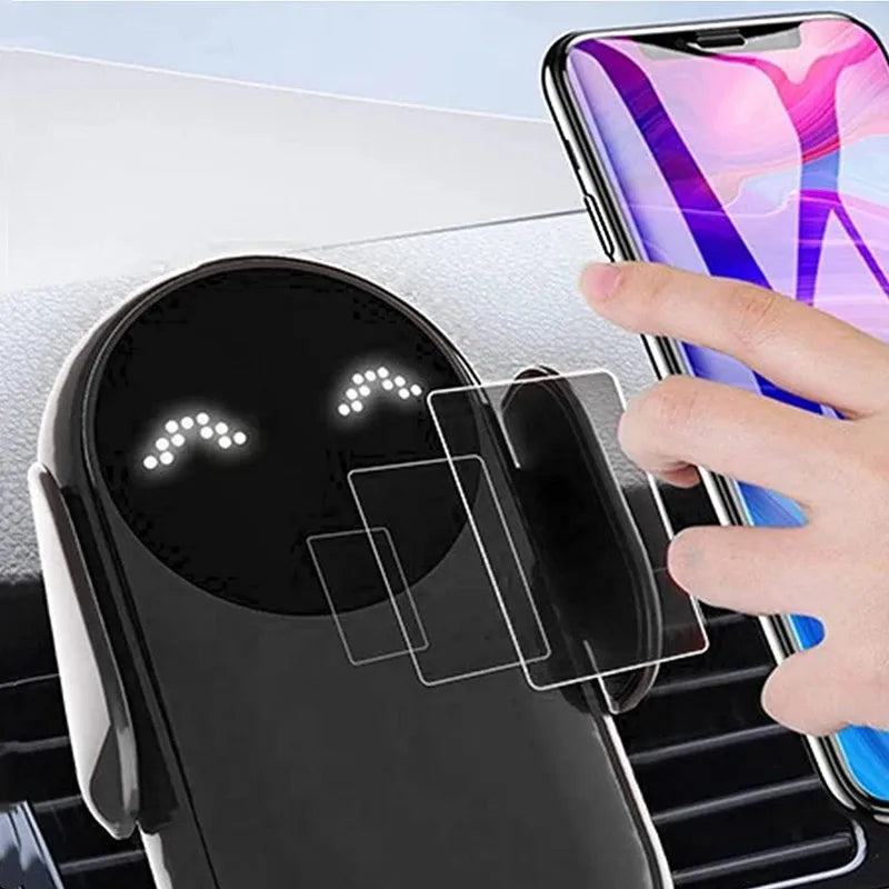 ⚡🚗 30W Wireless Car Charger – Έξυπνη Βάση & Ταχεία Φόρτιση στο Αυτοκίνητο! 🚗⚡ Qi Wireless Charging | Automatic Clamps | 360° Rotation | Air Vent Mount