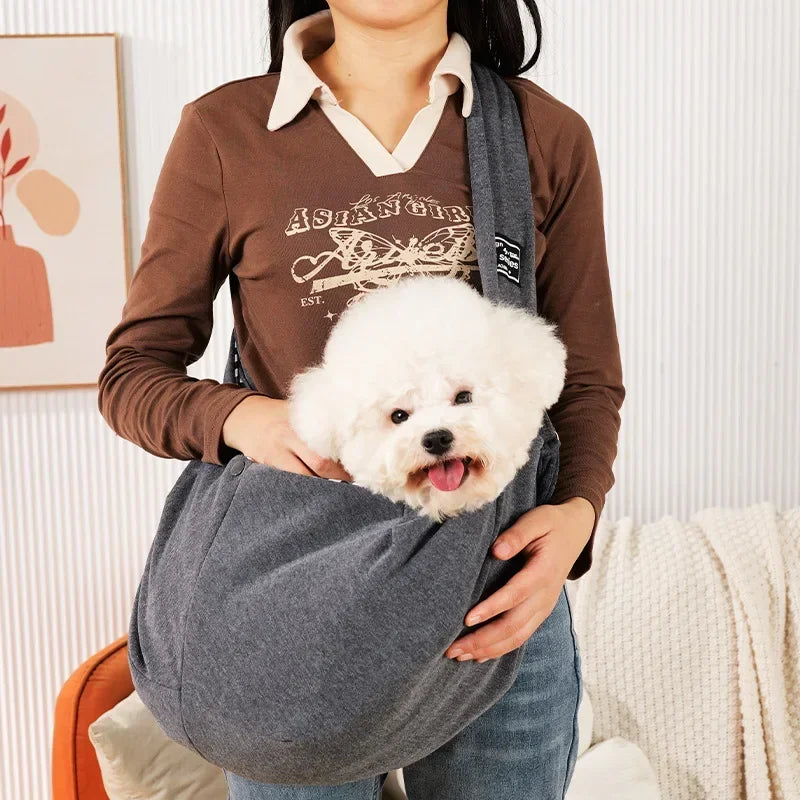 🎒🐾 Comfortable Crossbody Pet Sling Bag – Άνετη Τσάντα Μεταφοράς για Σκύλους & Γάτες 🐶🐱 Πάρ’ το κατοικίδιό σου παντού – με στυλ & άνεση!