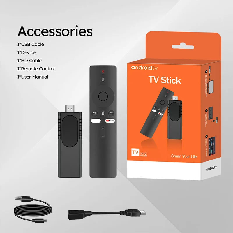 📺🔥 MX10-F3 TV Stick – Android 11, 4K Streaming, WiFi Dual-Band & 2GB+16GB Αποθήκευση 🎬