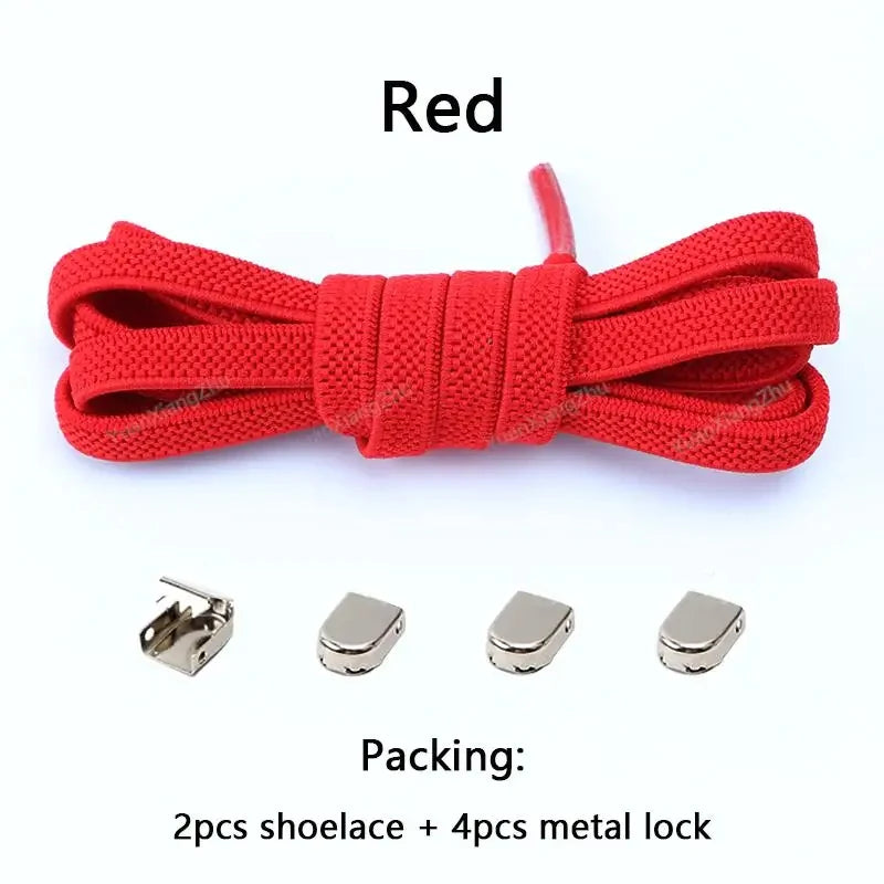 👟✨ No Tie Elastic Shoelaces – Ελαστικά Κορδόνια Χωρίς Δέσιμο για Παιδιά & Ενήλικες 🚀