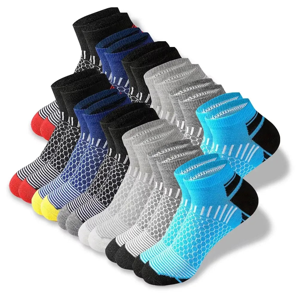 🧦 5 Ζευγάρια Ανδρικές Κάλτσες – Καλοκαιρινές, Ανάλαφρες & Fashionable