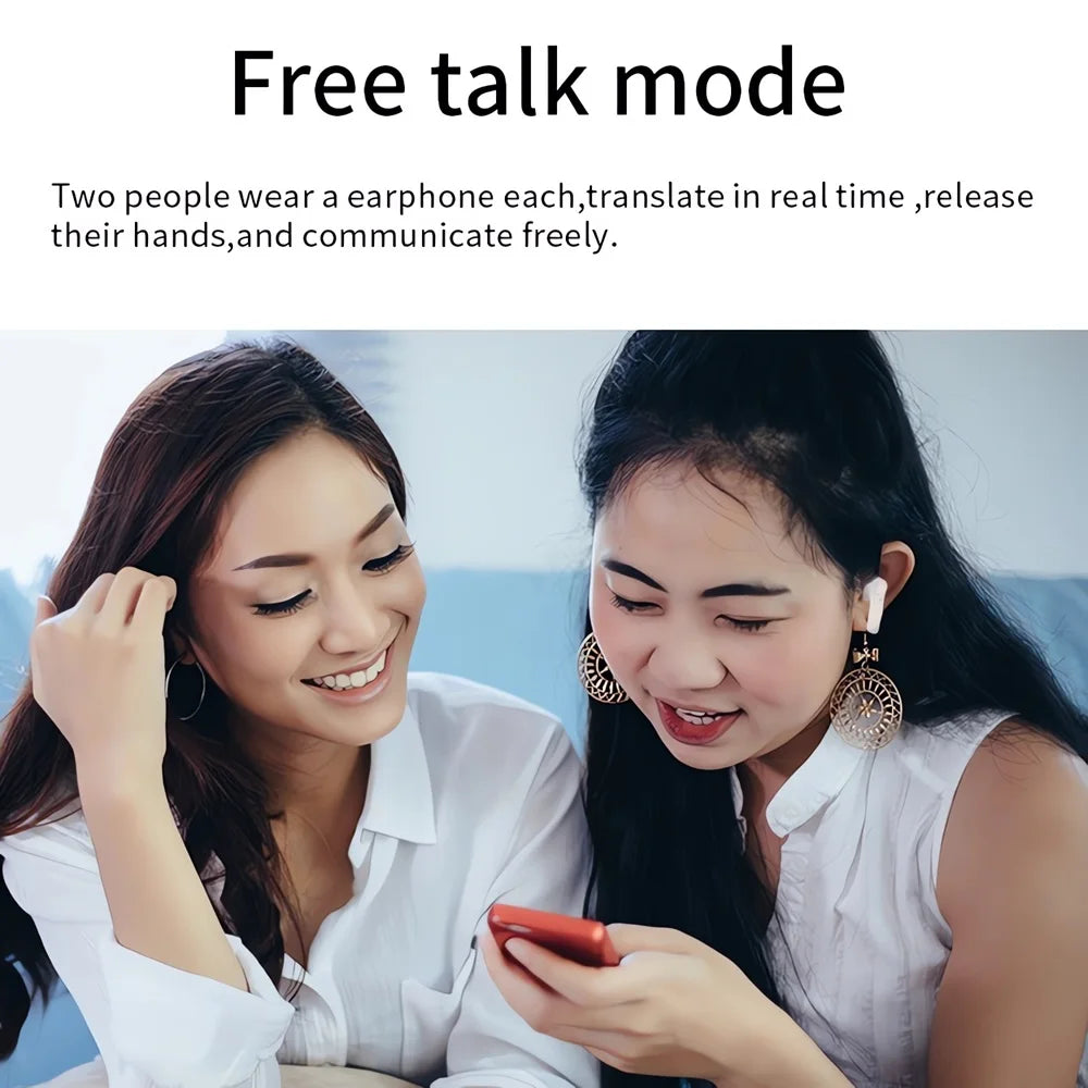 🎧 Intelligent Translate Earbuds – 144 Γλώσσες, 98% Ακρίβεια, AI Real-Time Μετάφραση