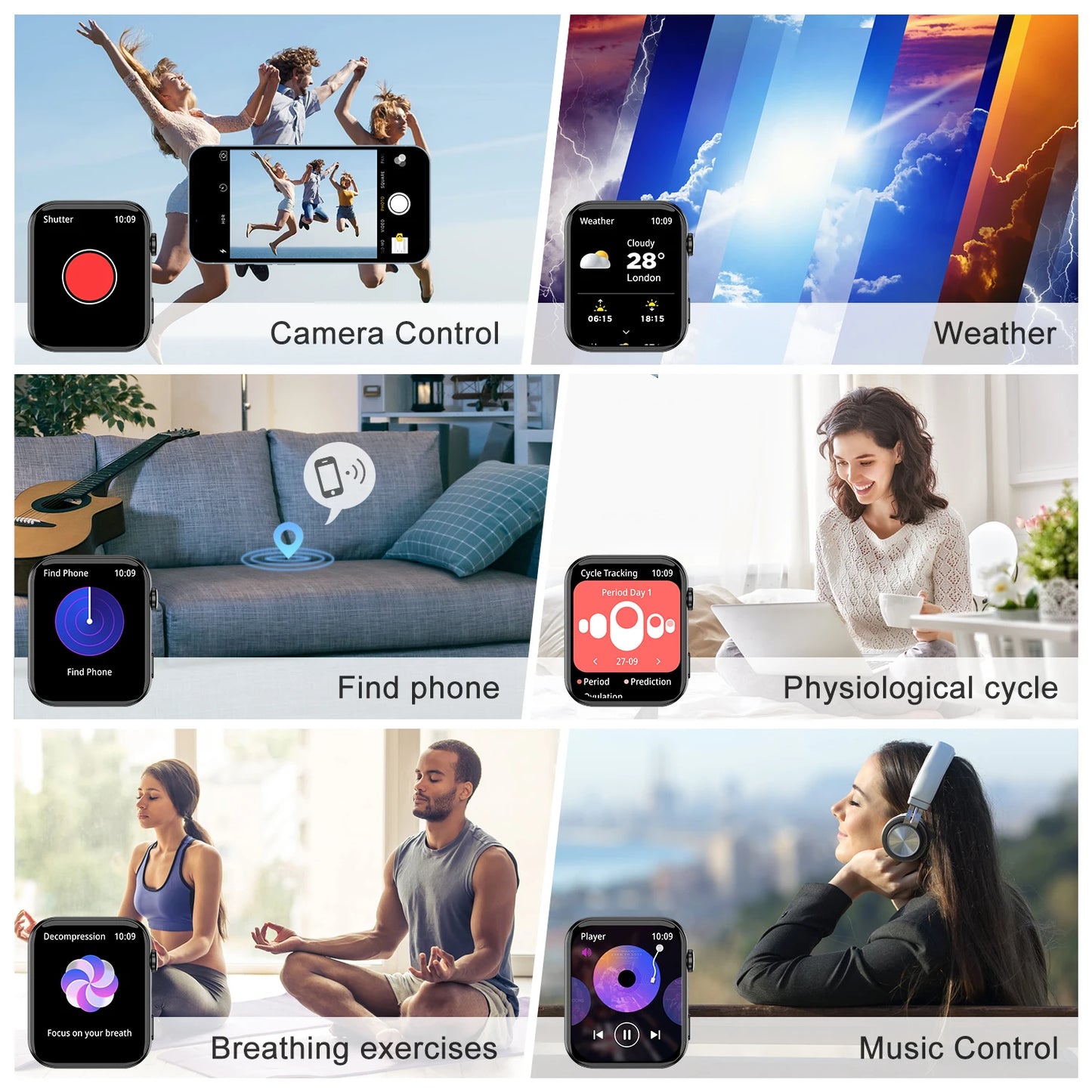 ⌚ Blackview R30 Max – Smartwatch 1.91” με LED Flashlight, Bluetooth Κλήσεις & 100+ Αθλητικά Modes