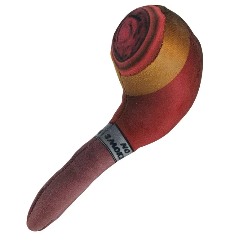 Funny Dog Chew Toy 🐶🚬 | Plush Cigarette & Joint Design 🧸 | Squeaky Sound 🔊 | Interactive & Soft Bite Toy 😄