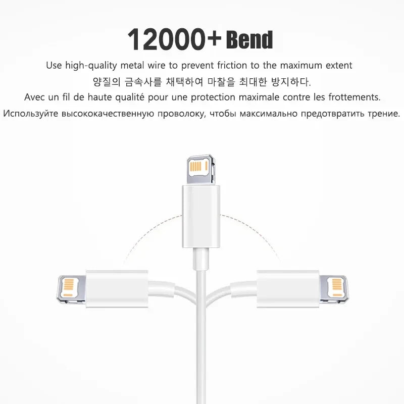 ⚡🔌 20W PD USB-C to Lightning Fast Charger – Ταχύτατο Καλώδιο Φόρτισης & Data Sync 🎯