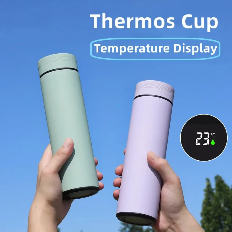 🍼✨ Παιδικό Smart Thermos με Οθόνη Θερμοκρασίας – Ασφάλεια & Στυλ! ✨🍼 500ml Smart Temperature Display Thermos Cup