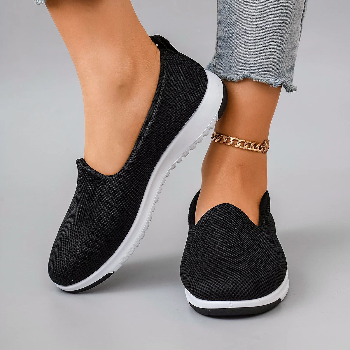 👟 Γυναικεία Καλοκαιρινά Διαπνέοντα Sneakers – Ελαφριά & Άνετα 🌞