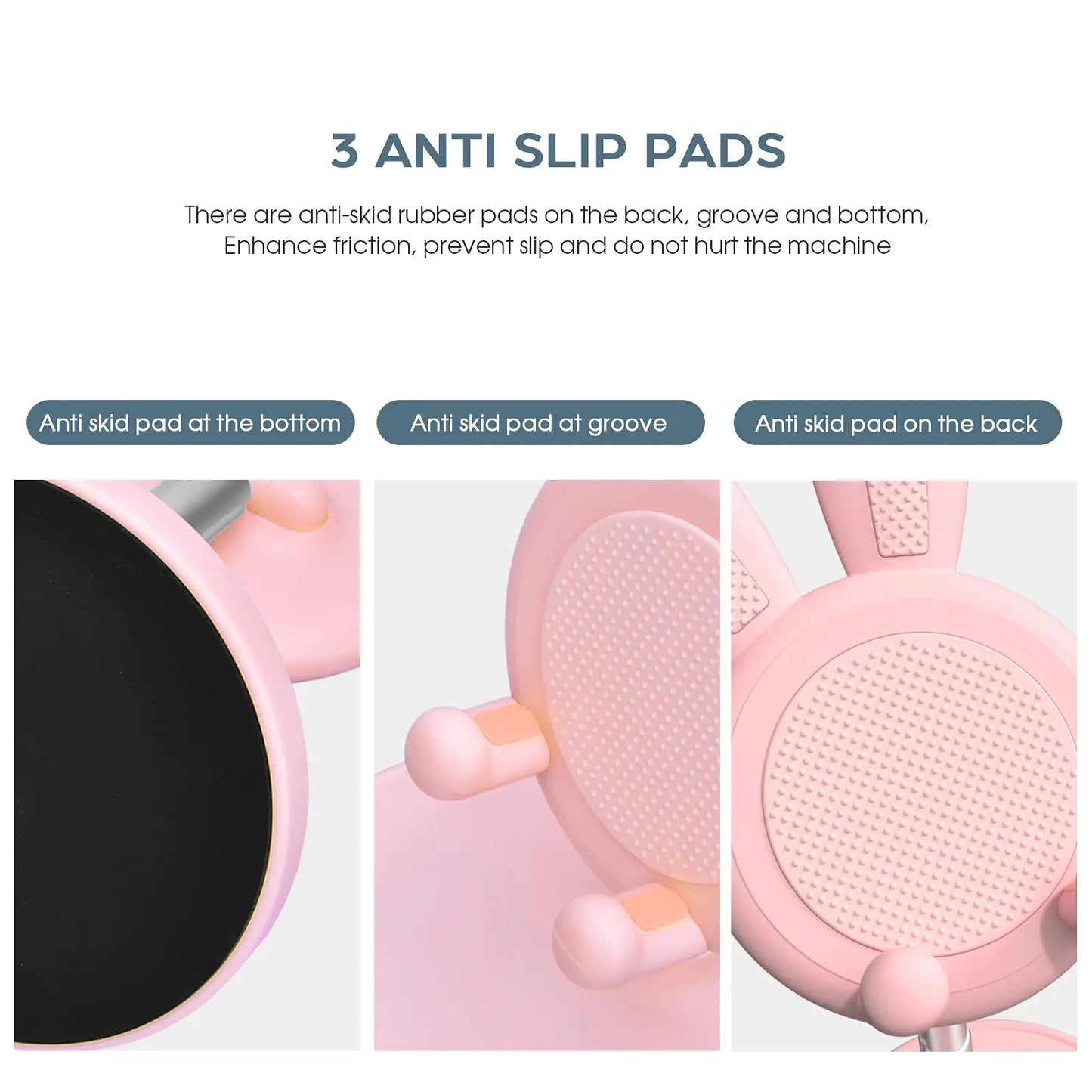 🐇 Cute Rabbit Phone Holder Stand – Ρυθμιζόμενη Βάση Κινητού