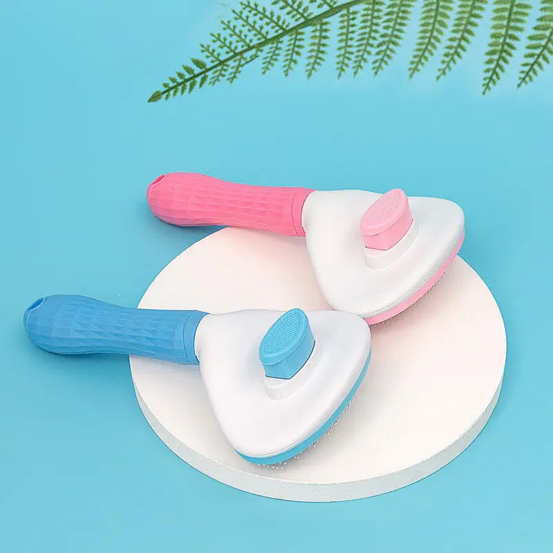 🪮🐶 Pet Hair Brush – Χτένα Καλλωπισμού για Σκύλους & Γάτες με Μακρύ Τρίχωμα 🐱✨ Η απαραίτητη βούρτσα για την καθημερινή φροντίδα των κατοικίδιων σου!