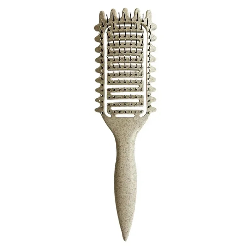 💇♀️✨ Curl Define Styling Brush – Βούρτσα για Σγουρά Μαλλιά & Ξεμπέρδεμα 3 σε 1 🌸