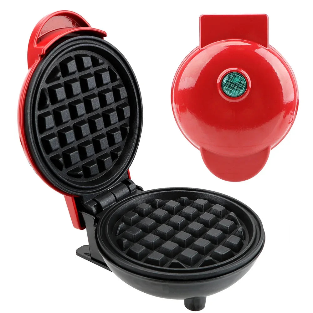 🧇✨ Mini Waffle Maker – Πολυλειτουργική Ηλεκτρική Συσκευή για Βάφλες, Τοστ & Κέικ 🍓 Απόλαυσε τέλειες βάφλες και σνακ στο λεπτό – ιδανικό για μικρές κουζίνες & φοιτητικά σπίτια!