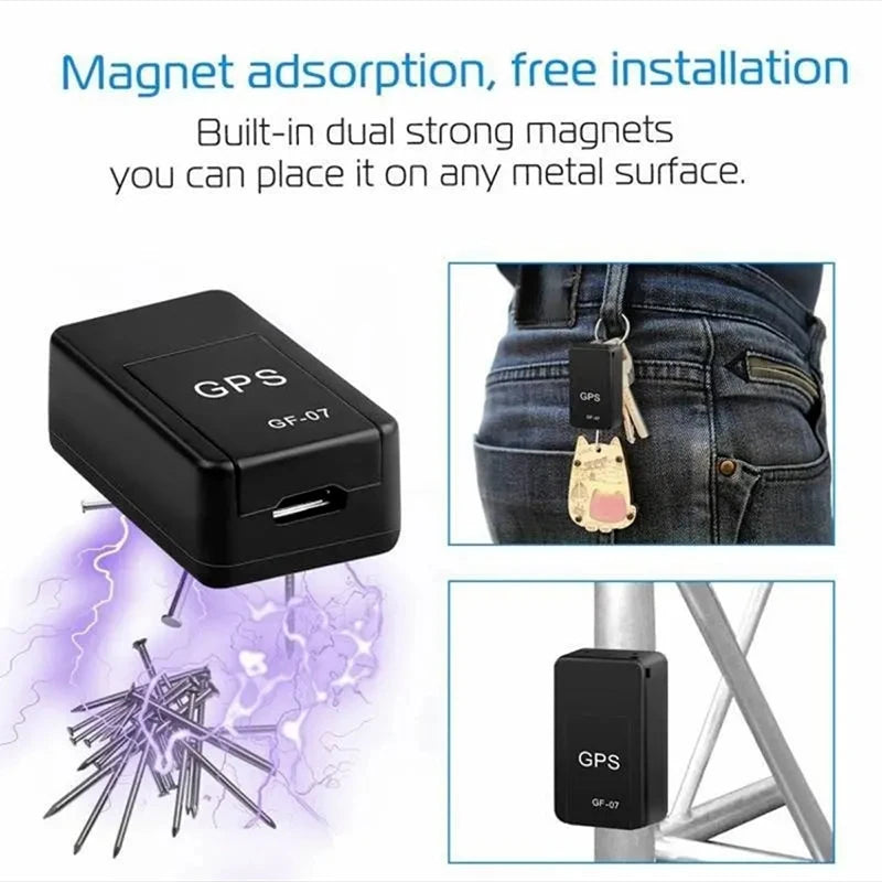 🛰️📍 GF07 Magnetic Mini GPS Tracker – Ασφάλεια & Εντοπισμός σε Πραγματικό Χρόνο! 📍🛰️ Real-Time Tracking | Strong Magnet | Vehicle & Pet Locator