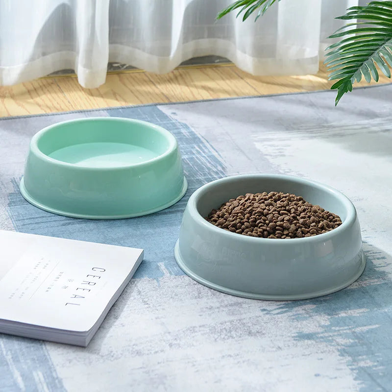 Eco Pet Bowl 🐶🐱 | Durable Plastic 🍃 | Wheat Straw Material 🌾 | Food & Water Feeder 🥣 | For Small/Medium Pets ✅