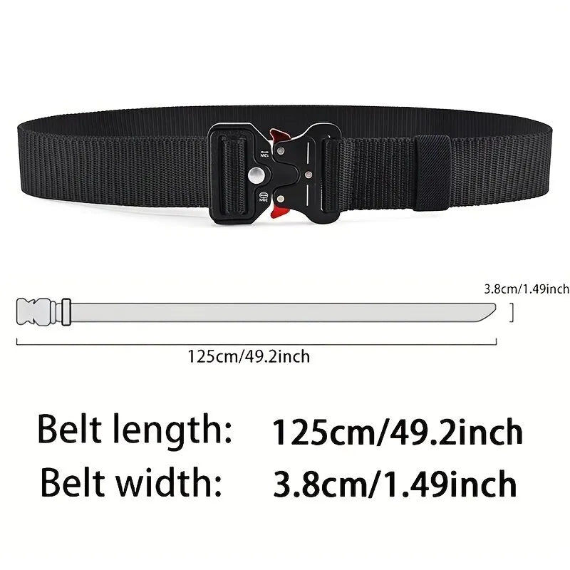 🪖👖 Versatile Men’s Tactical Belt – Durable & Adjustable Design ✨ Για Outdoor Sports, Jeans & Casual Wear (Unisex, 1 ή 2 Τεμάχια)