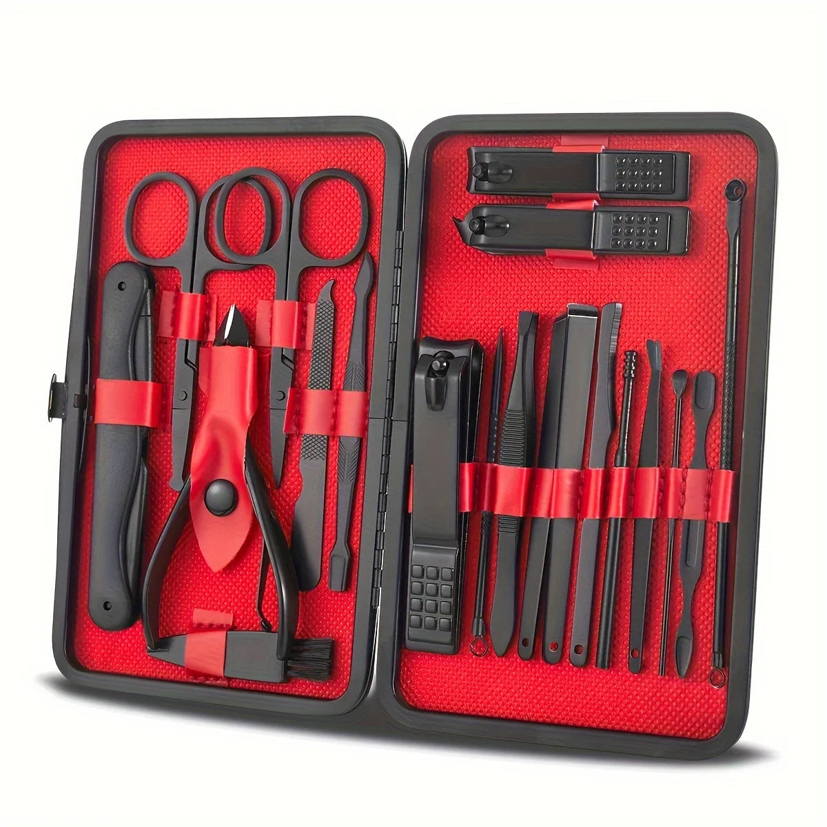 💅✂️ Professional Nail Clippers Kit – 7 έως 24 Τεμάχια 🧳 Σετ Μανικιούρ & Πεντικιούρ από Ανοξείδωτο Ατσάλι