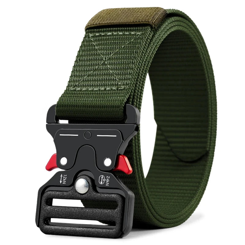 👖🪖 Men’s Outdoor Multi-Function Belt – High Quality Canvas/Polyester Ζώνη για Άνδρες & Γυναίκες | Sports & Jeans Belt