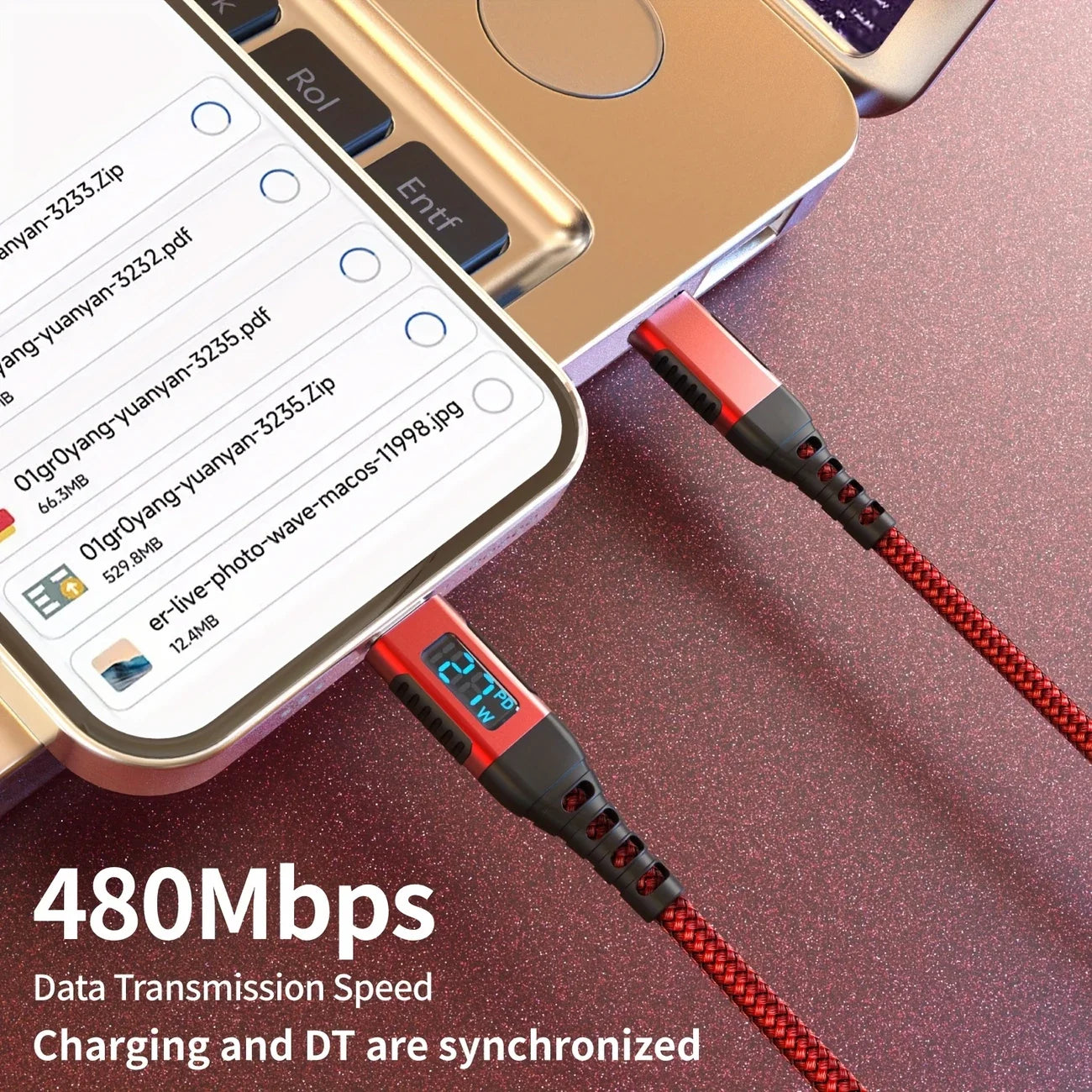 🔌 MFi Certified USB-C σε Lightning Καλώδιο – PD Fast Charging με LED Ένδειξη Γρήγορη φόρτιση, έξυπνη ένδειξη και premium σχεδίαση για το iPhone σου! ⚡🍏