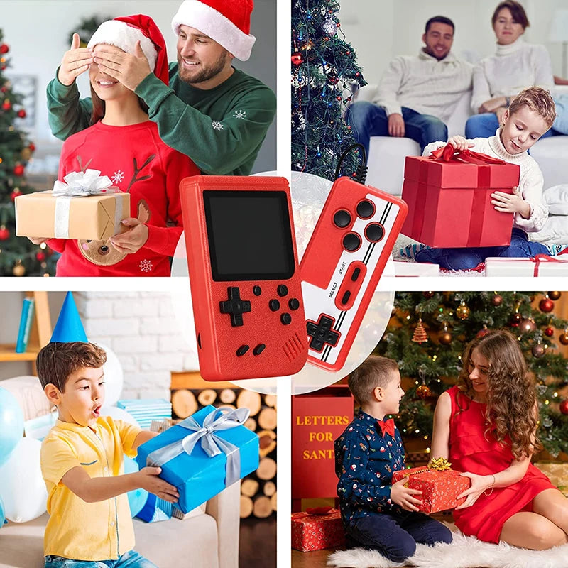 Retro Mini Console 🎮 | 8-Bit Handheld 🕹️ | 400 Built-in Games 💾 | AV Out 📺 | Gameboy Style 🔄