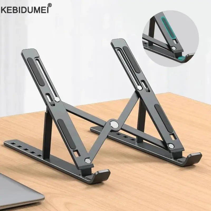 💻✨ Adjustable Foldable Laptop Stand – Ρυθμιζόμενη & Φορητή Βάση Notebook 🎯