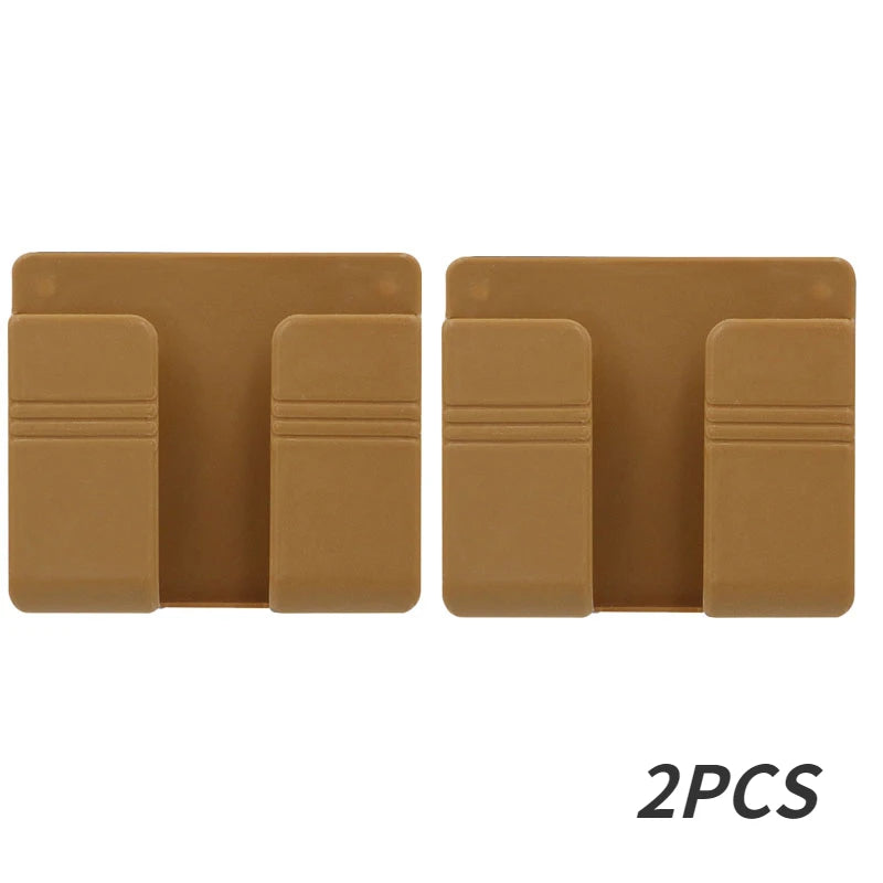 📱 Multifunction Wall Mounted Storage Box – Οργανωτής Χωρίς Τρύπες για Τηλεκοντρόλ, Κινητά & Καλώδια