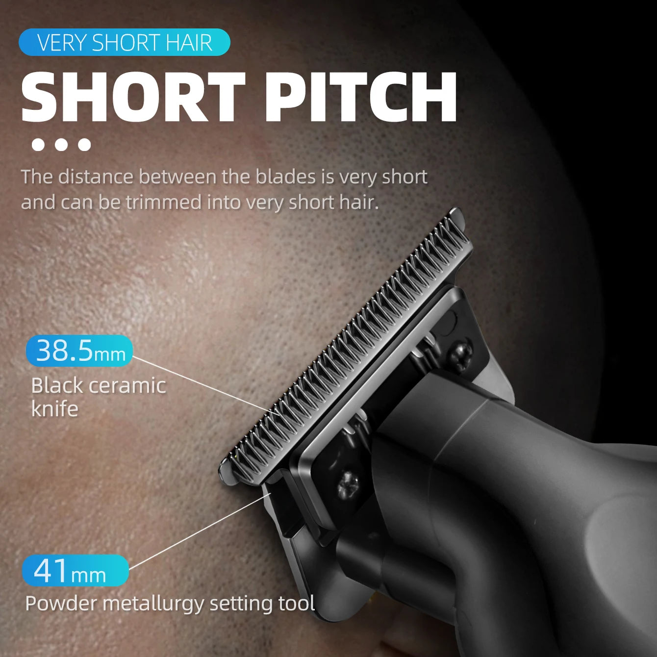 💈⚡ Kemei KM-2299 Professional Hair Clipper – 0mm Zero Gapped Trimmer ✂️ Ασύρματη Κουρευτική & Ξυριστική Μηχανή