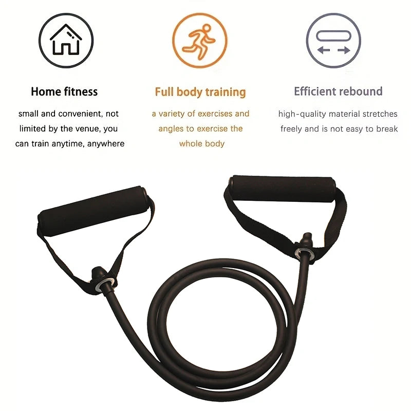 💪 Resistance Bands με Λαβές – Λάστιχα Γυμναστικής για Προπόνηση Δύναμης στο Σπίτι 🏋️