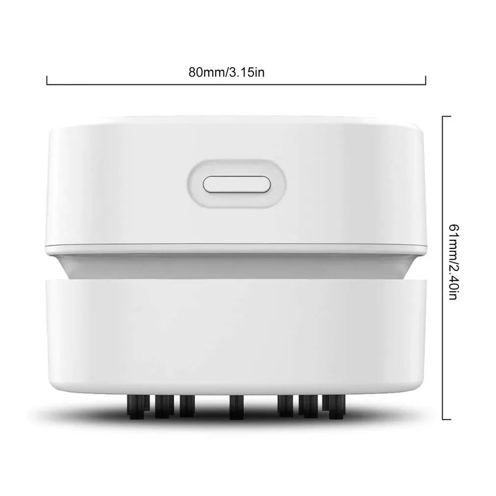 🧹✨ Mini Desktop Vacuum Cleaner – Φορητή Σκούπα Χειρός για Γραφείο & Σπίτι ✨🧹