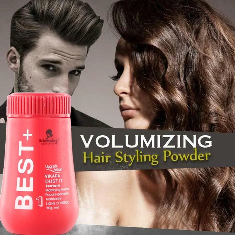 💇♀️💇♂️ Volumizing Hair Styling Powder – Άμεσος Όγκος & Ματ Φινίρισμα (1–20τμχ) 🎯