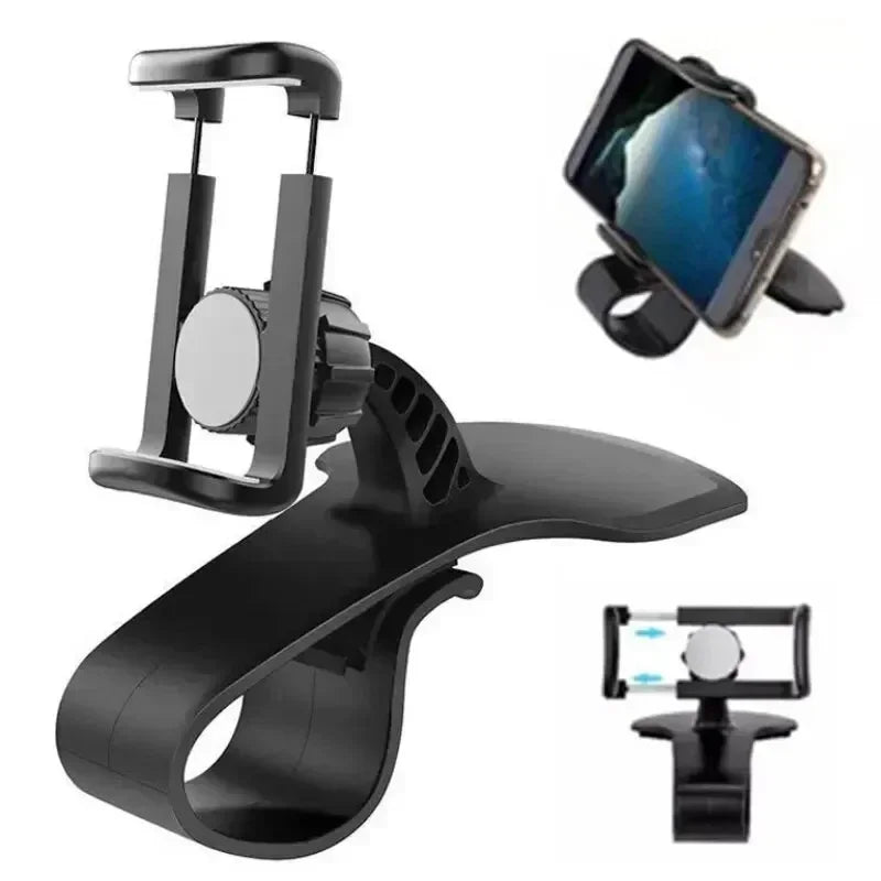 🚗📱 Universal Car Phone Holder – Dashboard Mount με 360° Περιστροφή 🔄 Για iPhone, Samsung, Xiaomi & Όλα τα Smartphones