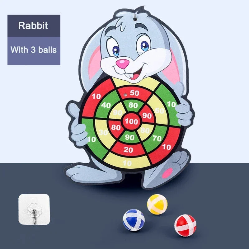 🎯✨ Εκπαιδευτικό Παιχνίδι Dart Board με Sticky Balls – Montessori Παιχνίδι για Παιδιά 3+ 🎁