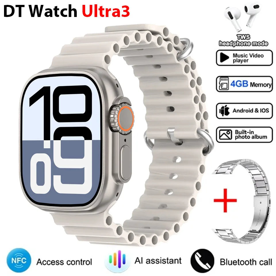 🚀 DT Ultra 3 Pro – Το απόλυτο Smartwatch με Google Maps & 32GB μνήμη! 🚀