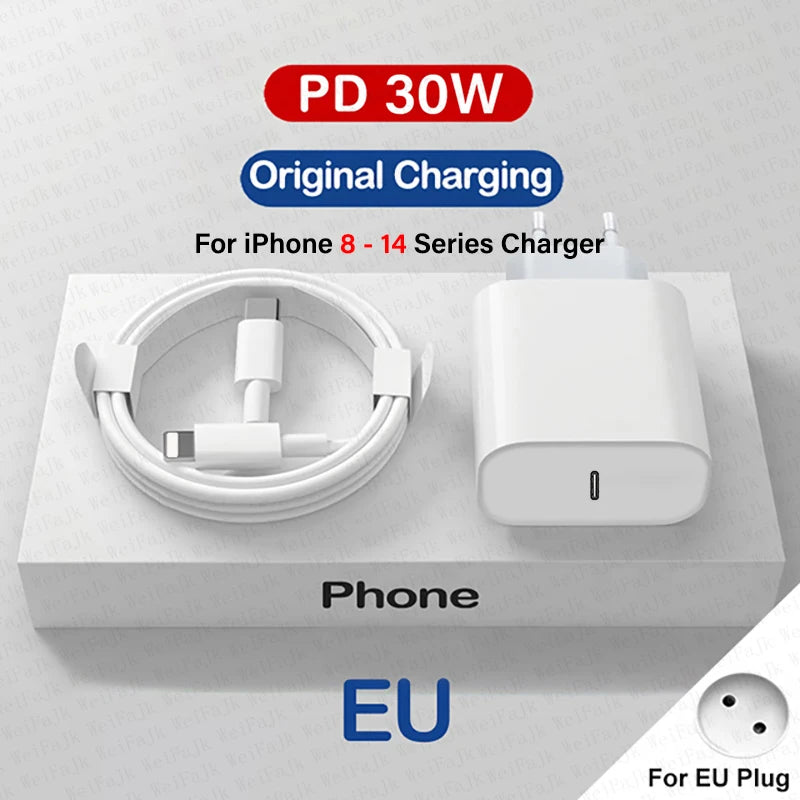 ⚡ Apple Original 30W Type-C Γρήγορος Φορτιστής – PD Fast Charge Η αυθεντική λύση φόρτισης της Apple για γρήγορη και ασφαλή τροφοδοσία των συσκευών σου! 🍏🔋