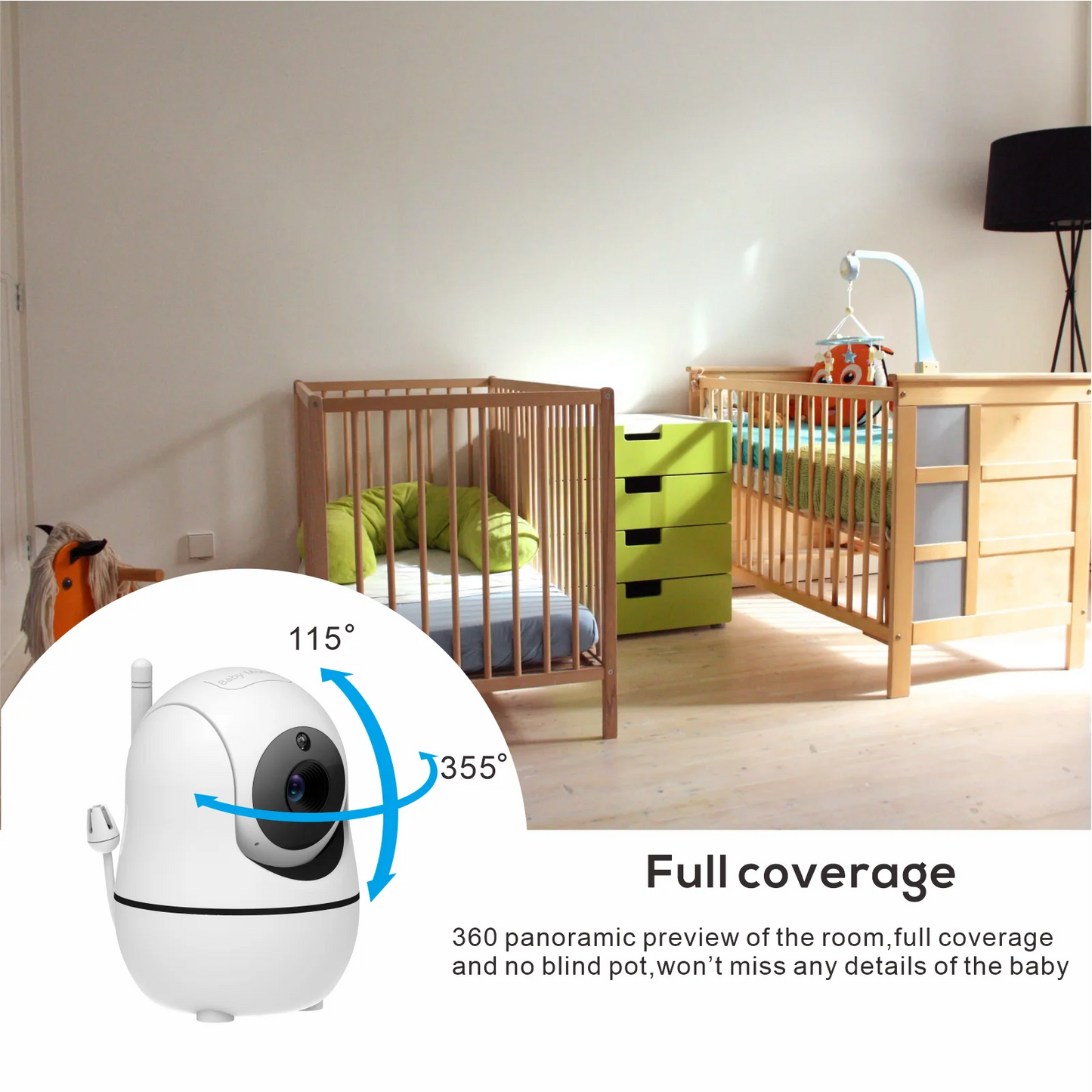 📺👶 SM70 – 7” Video Baby Monitor με 1080P HD & 24ωρη Μπαταρία Η πιο καθαρή εικόνα και η πιο ασφαλής παρακολούθηση για το μωρό σου – χωρίς WiFi! 🍼💖