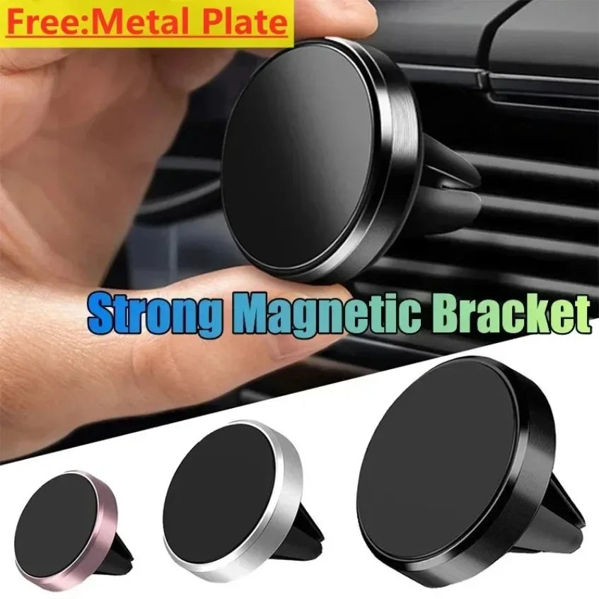 🚗🧲 Μαγνητική Βάση Κινητού Αυτοκινήτου – Air Vent Mount 📱 Για MagSafe iPhone 16/15/14/13/12, Samsung, Xiaomi & Universal Smartphones