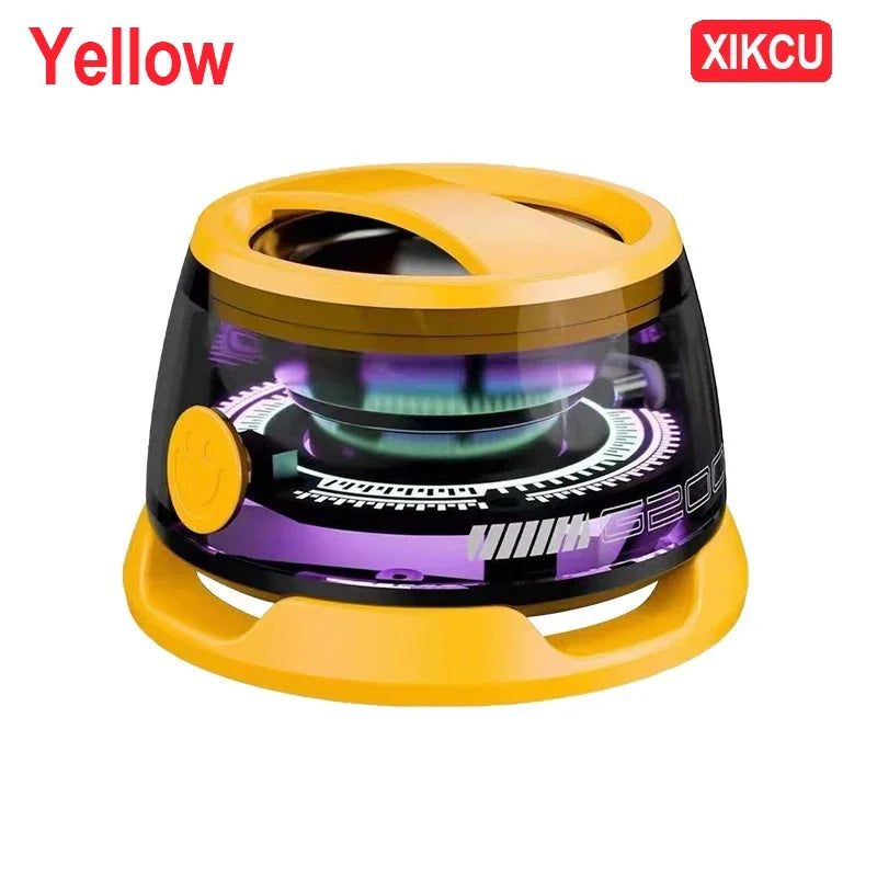 🔊✨ XIKCU G200 Portable Bluetooth Speaker – Mini Ηχείο με RGB Φωτισμό & Μαγνητική Στήριξη 🎶
