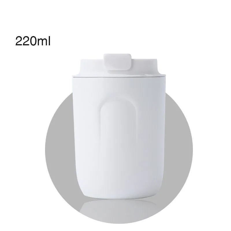 🥤 220ml Mini Θερμός Καφέ – 316 Ανοξείδωτο Ατσάλι 🔥❄️