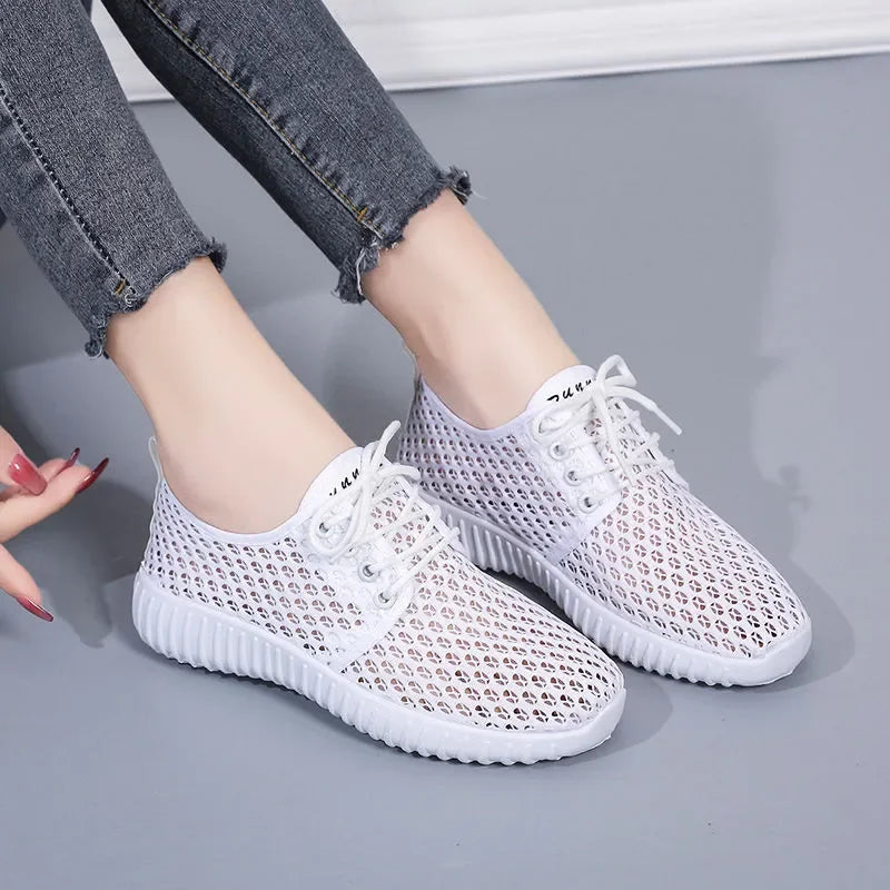 👟☀ Γυναικεία Διάτρητα Αθλητικά – Ανάλαφρη Άνεση για το Καλοκαίρι ☀👟